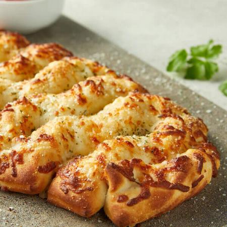 $3.99 Asiago or Garlic Bread with Purchase of a Large Pizza